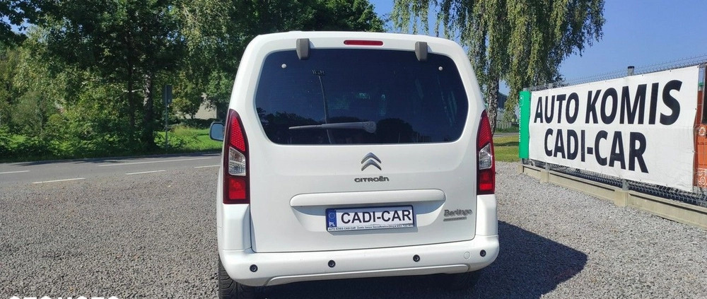 Citroen Berlingo cena 43050 przebieg: 184000, rok produkcji 2018 z Krotoszyn małe 137